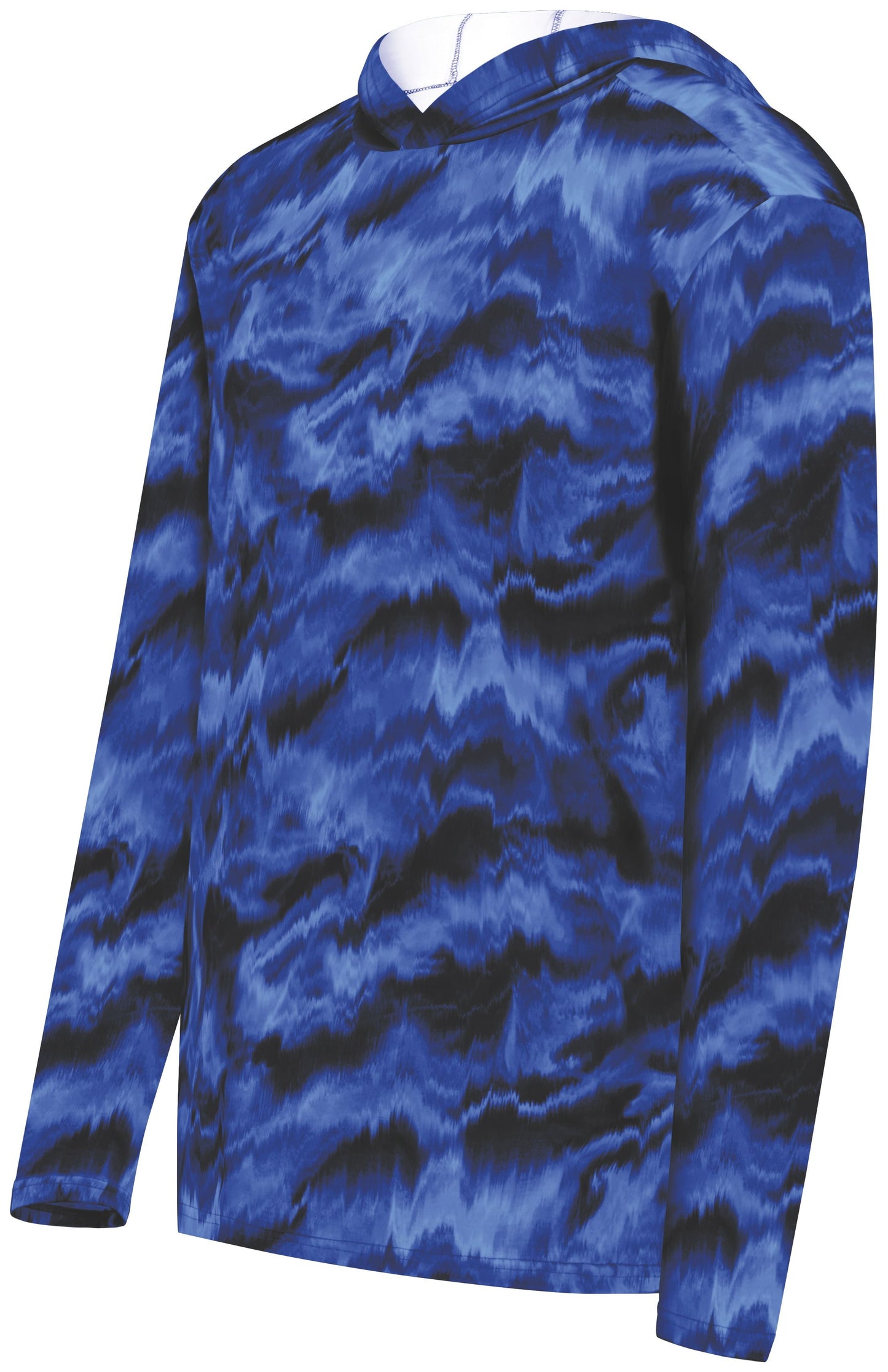 Shockwave Cotton Touch Performance Hooded Long Sleeve T