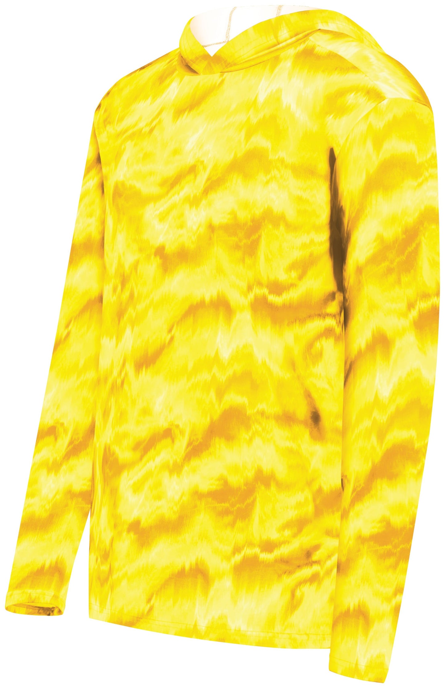 Shockwave Cotton Touch Performance Hooded Long Sleeve T