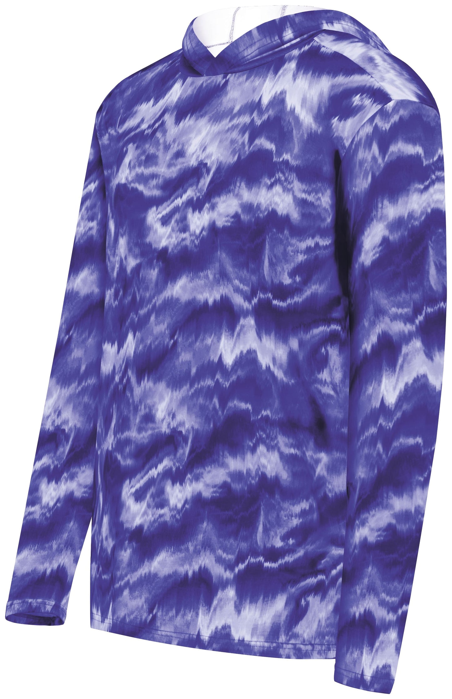 Shockwave Cotton Touch Performance Hooded Long Sleeve T