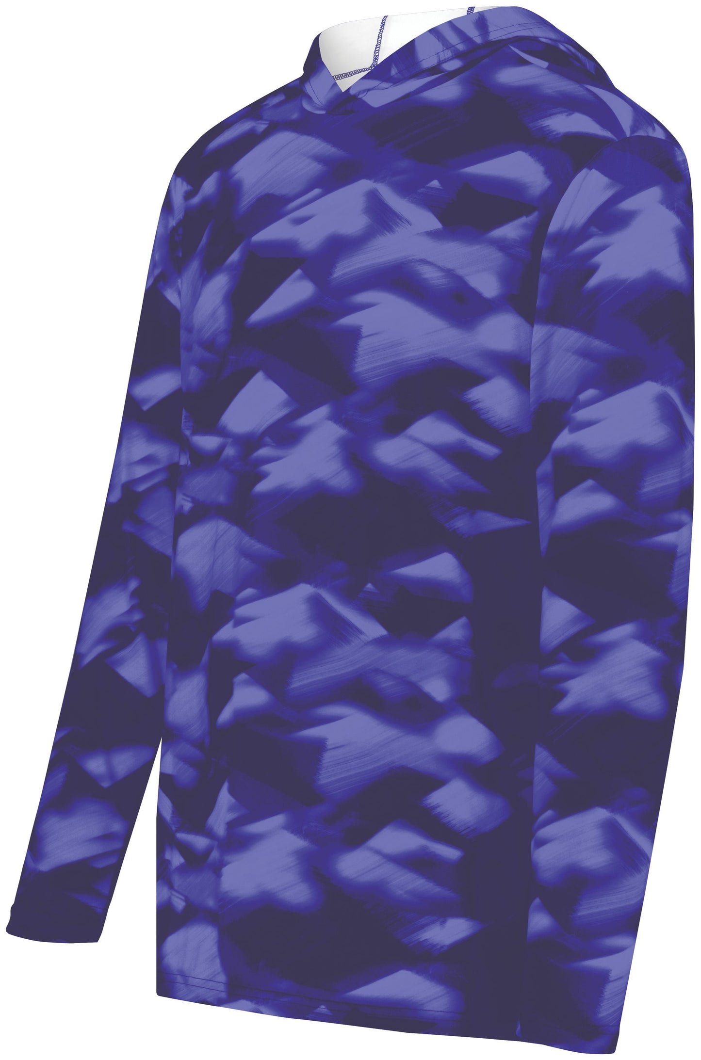 Glacier Cotton Touch Performance Hooded Long Sleeve T