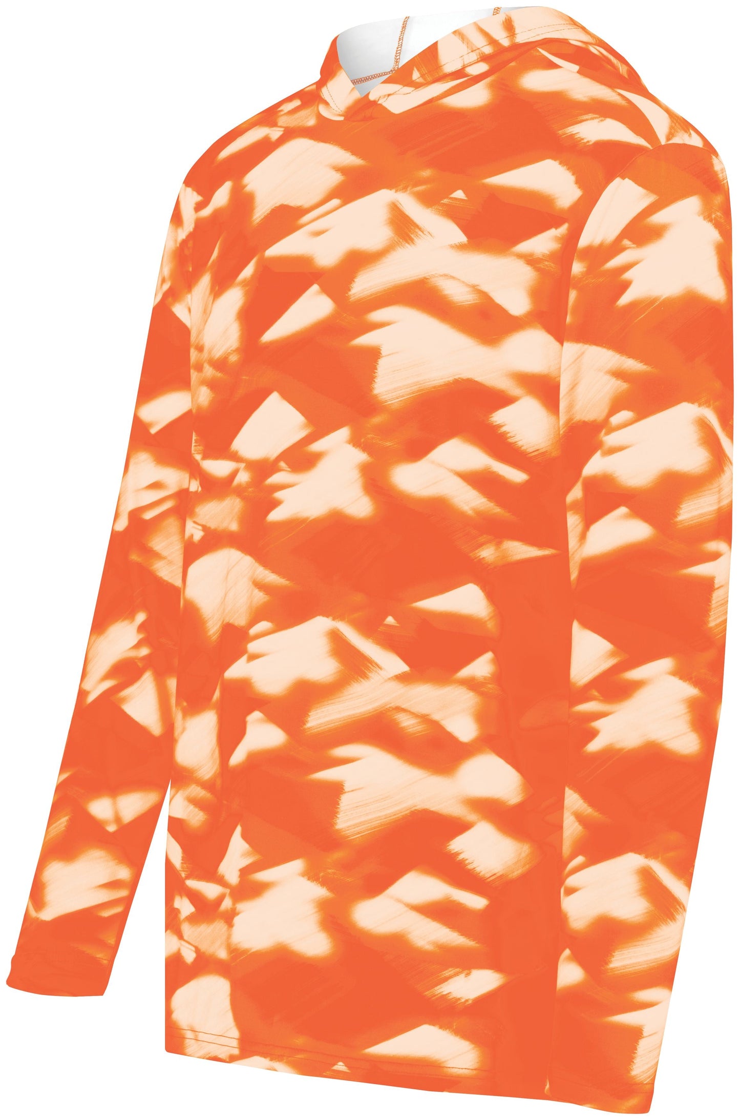 Glacier Cotton Touch Performance Hooded Long Sleeve T