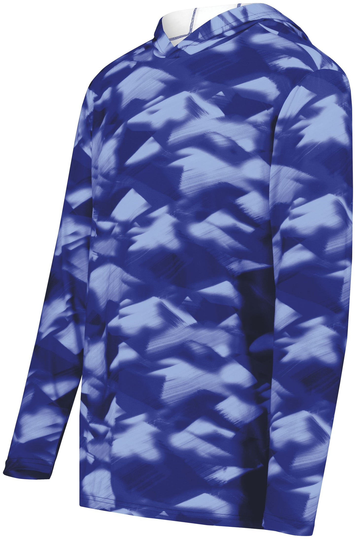 Glacier Cotton Touch Performance Hooded Long Sleeve T