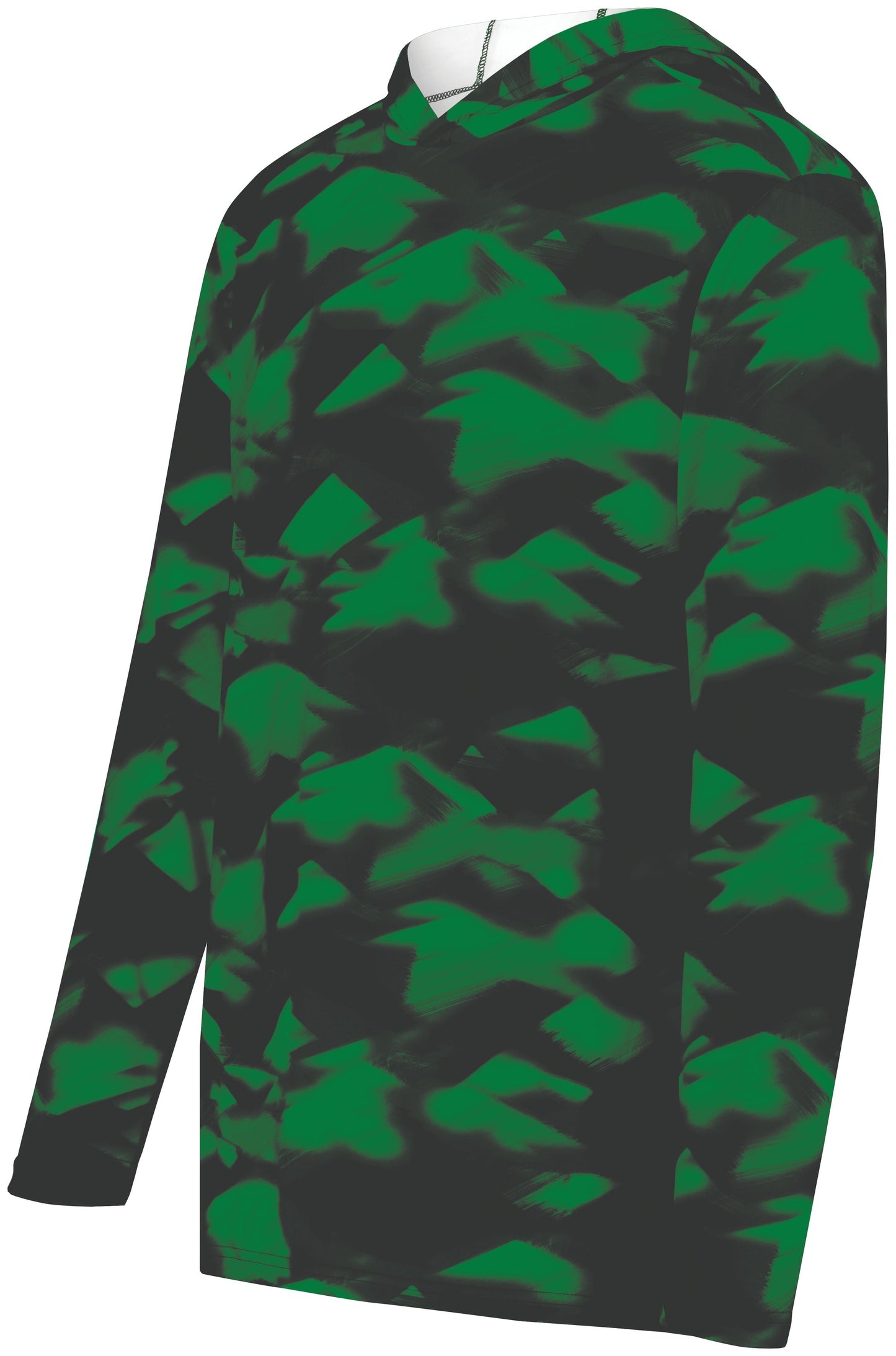 Glacier Cotton Touch Performance Hooded Long Sleeve T
