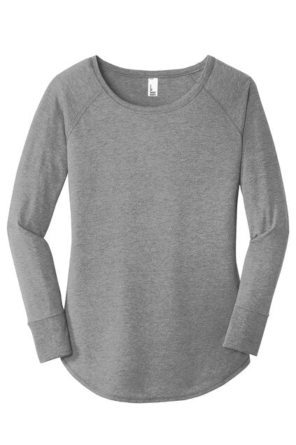Ladies Tri-Blend Long Sleeve Tunic Tee