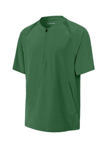 Repeat 1/2-Zip Short Sleeve Jacket
