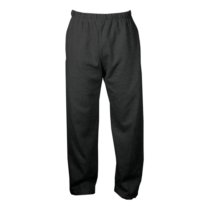 Open Bottom Sweatpants with Pockets