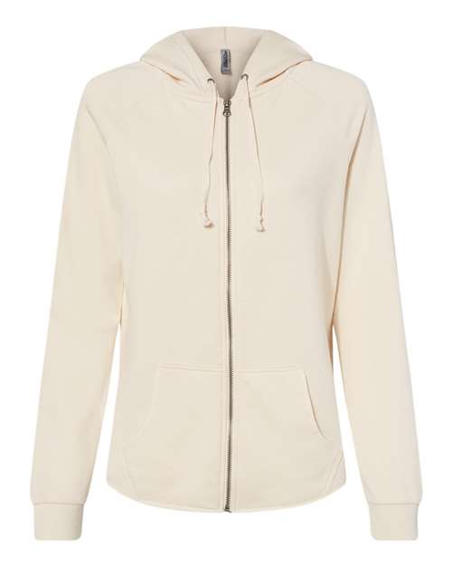 Ladies only Wave Wash Full-Zip Hooded Sweatshirt