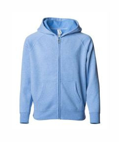Toddler Lightweight Special Blend Raglan Zip Hood