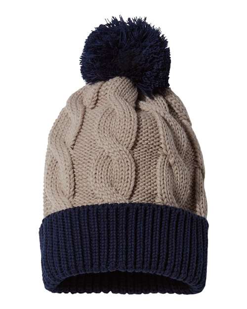 Chunk Twist Cuffed Beanie (8512900432149)