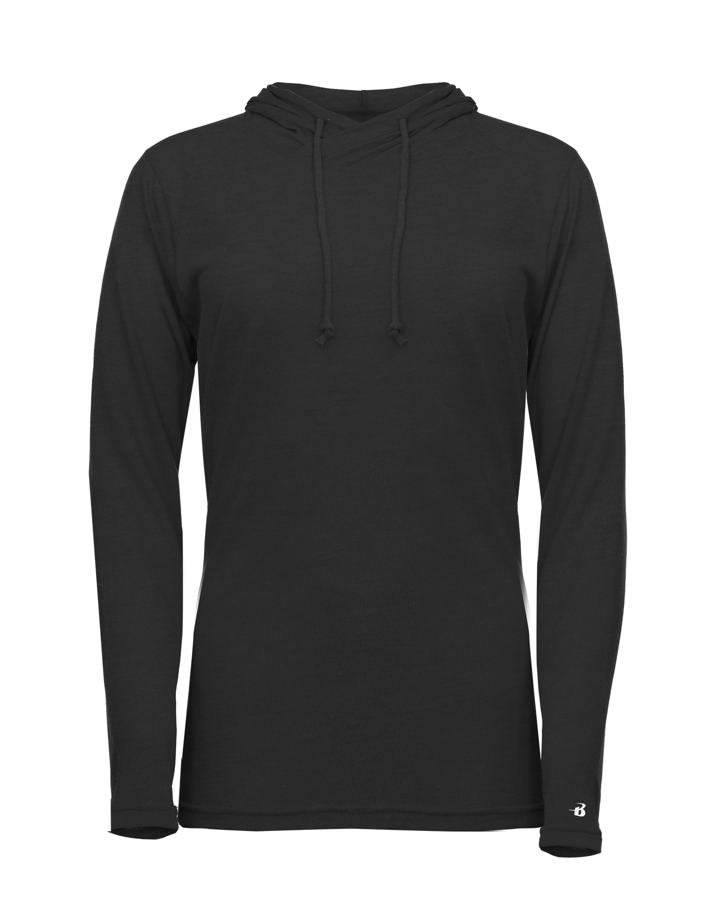 Ladies only Triblend Hooded Long Sleeve T