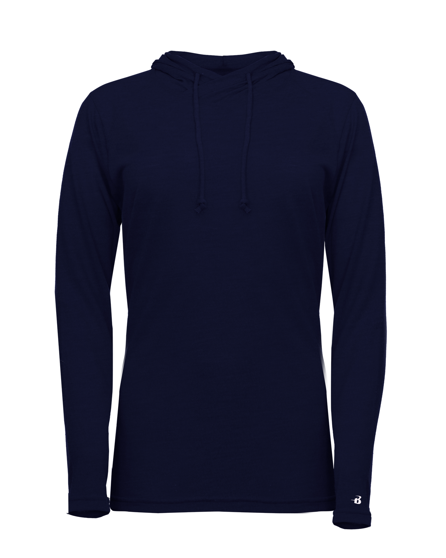 Ladies only Triblend Hooded Long Sleeve T