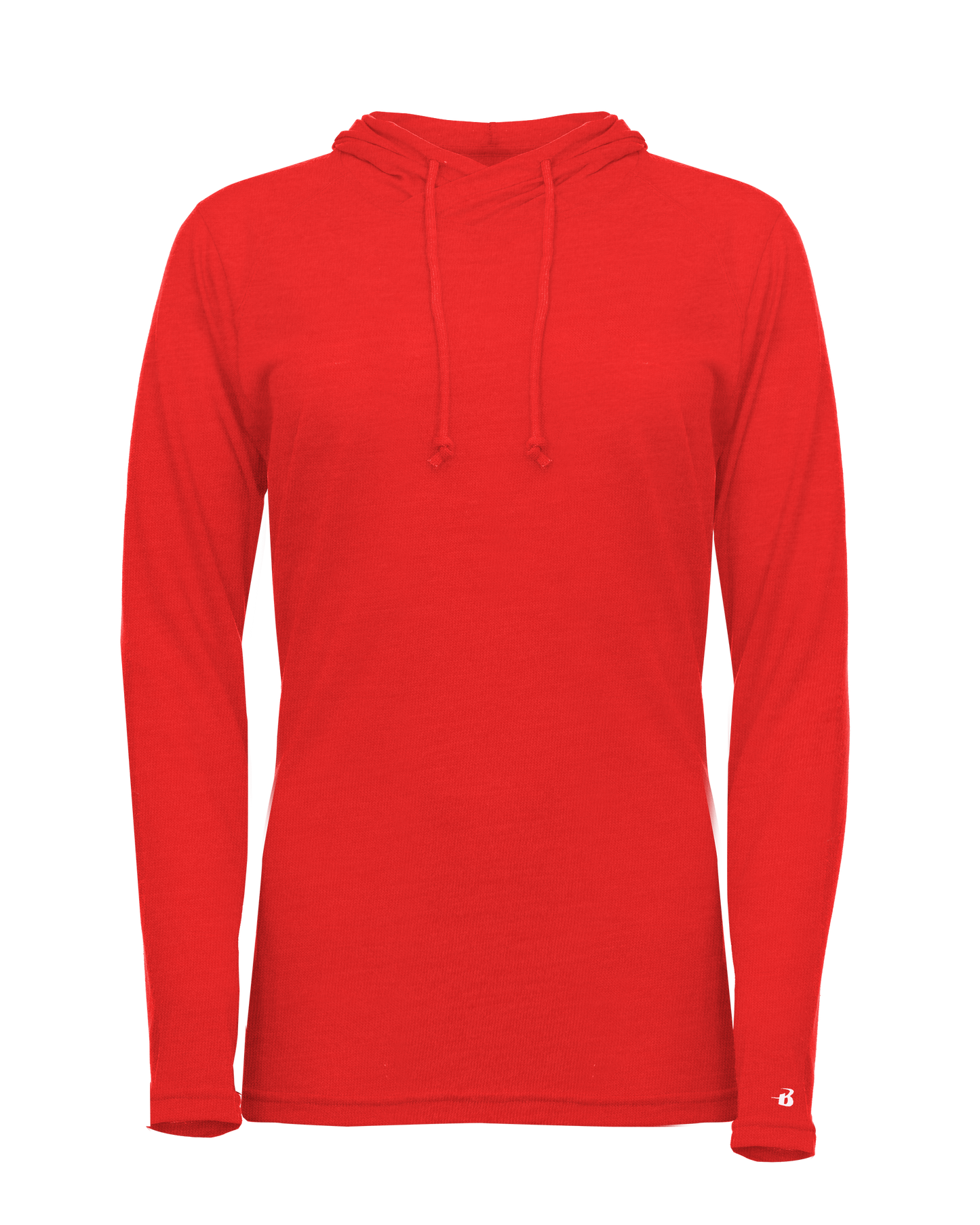 Ladies only Triblend Hooded Long Sleeve T