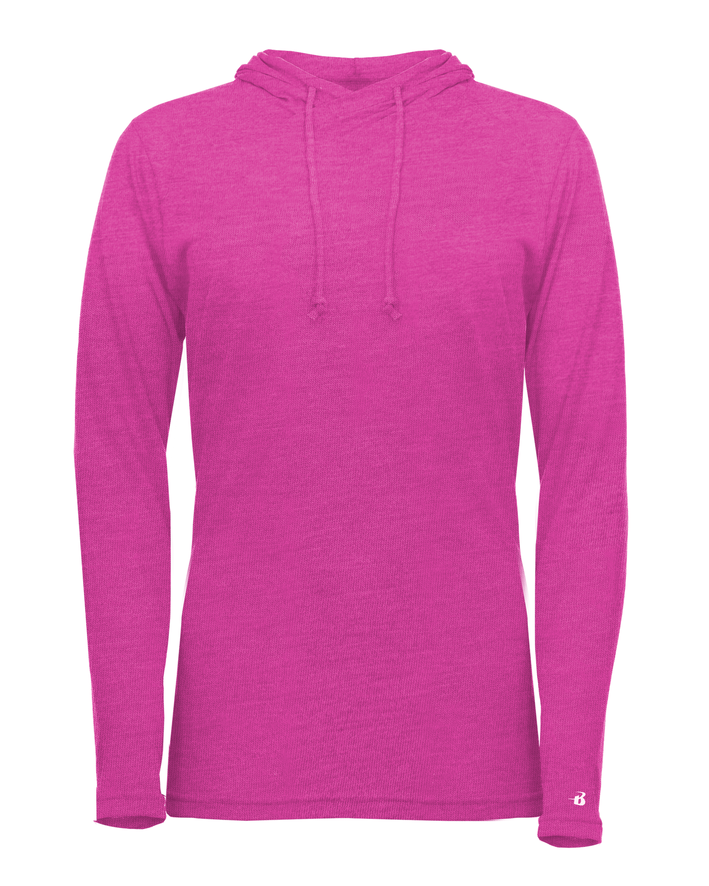 Ladies only Triblend Hooded Long Sleeve T