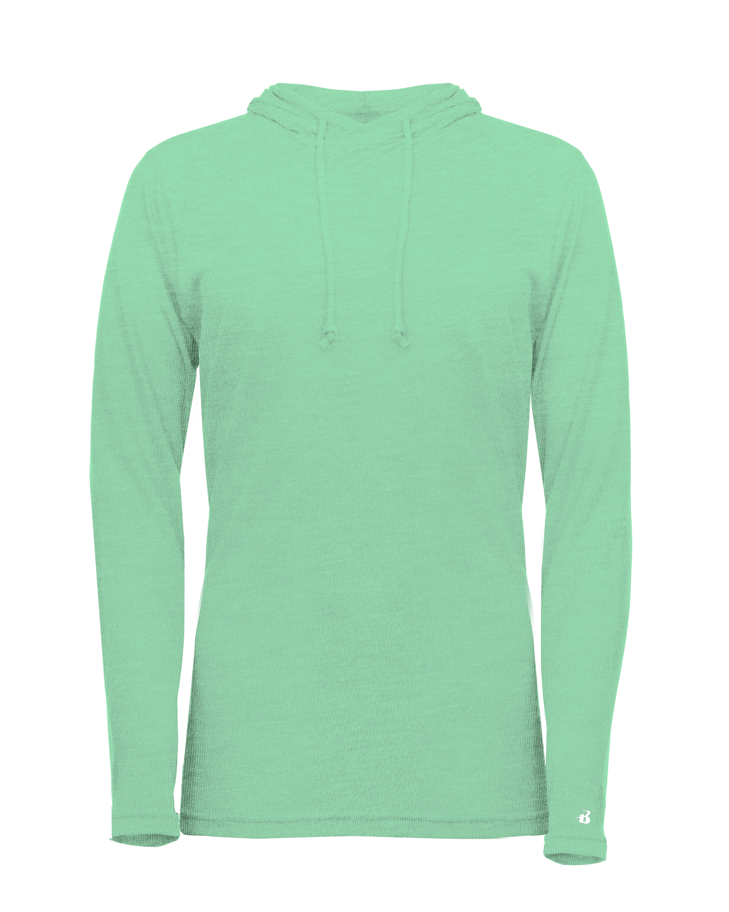 Ladies only Triblend Hooded Long Sleeve T