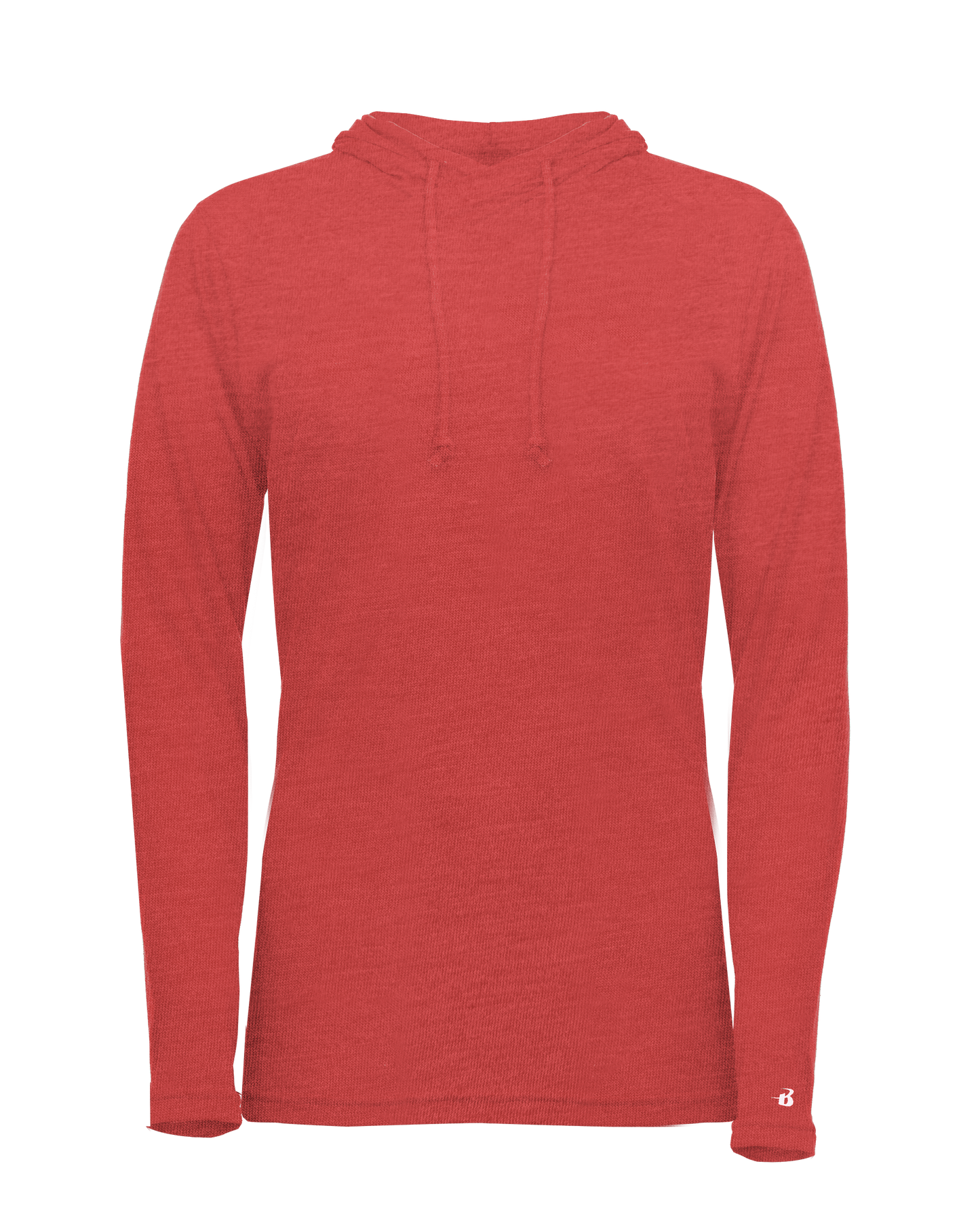 Ladies only Triblend Hooded Long Sleeve T
