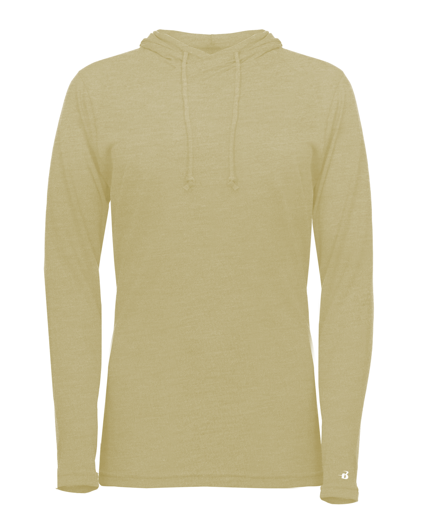 Ladies only Triblend Hooded Long Sleeve T