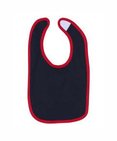 Infant Contrast Trim Premium Jersey Bib