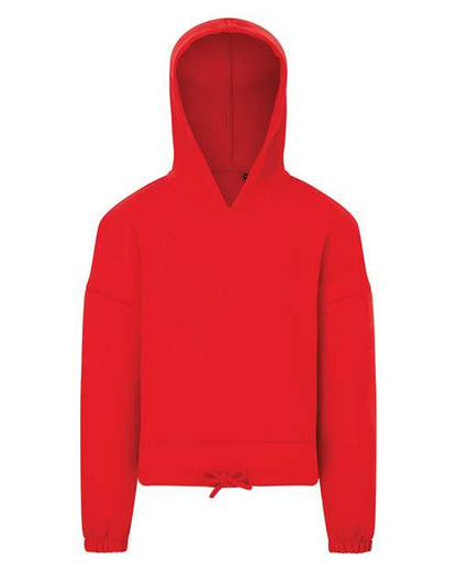 Ladies/Girls Cropped Maria Hooded Sweatshirt