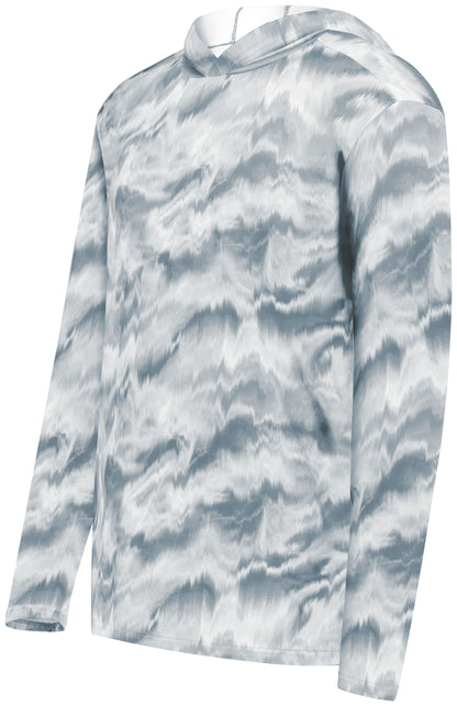 Shockwave Cotton Touch Performance Hooded Long Sleeve T