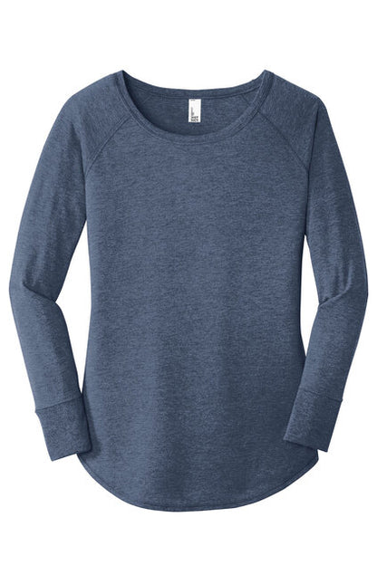 Ladies Tri-Blend Long Sleeve Tunic Tee