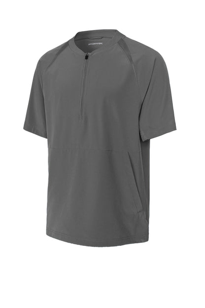 Repeat 1/2-Zip Short Sleeve Jacket