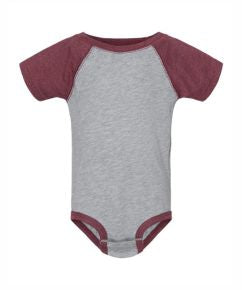 Infant Baseball Fine Jersey Bodysuit