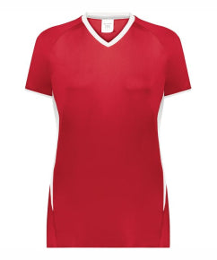 Ladies/Girls Cutter V-Neck Jersey T