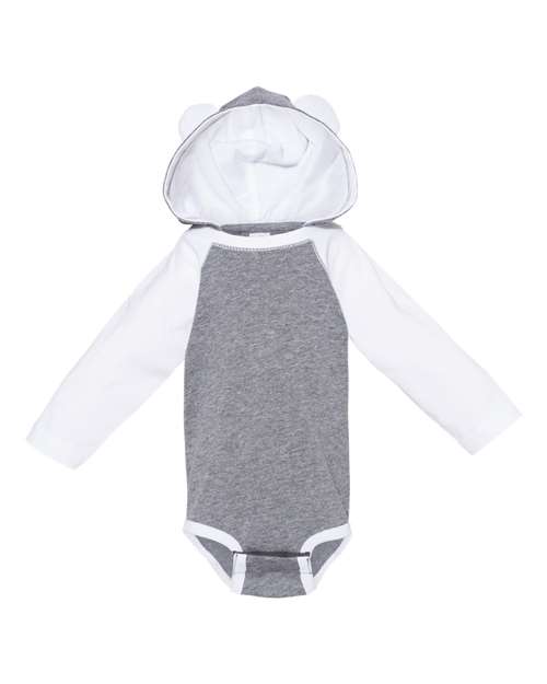 Infant Character Hooded Long Sleeve Bodysuit with Ears