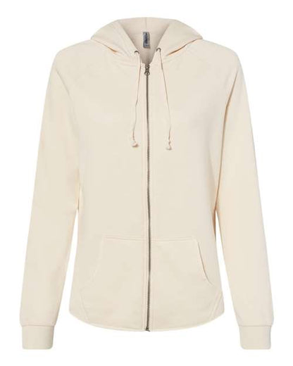 Ladies only Wave Wash Full-Zip Hooded Sweatshirt