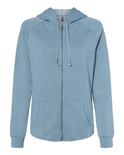 Ladies only Wave Wash Full-Zip Hooded Sweatshirt