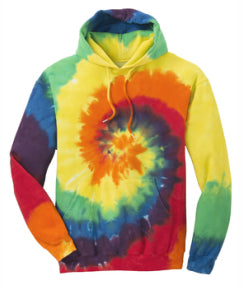 Tie-Dye Hooded Sweatshirt