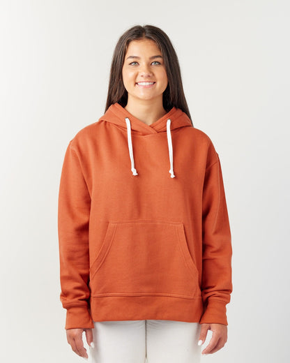 Ladies Drop Tail Hooded Sweatshirt