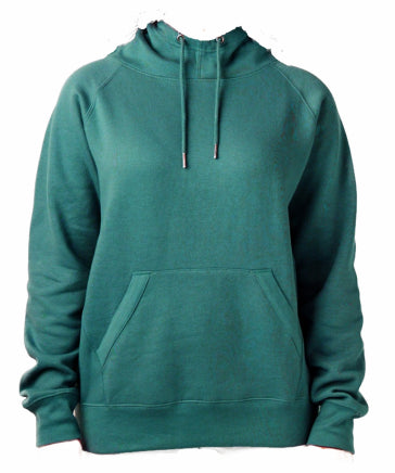 Ladies Scuba Neck Hooded Sweatshirt