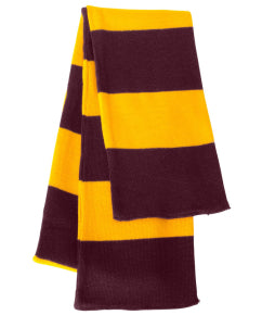 Rugby-Striped Knit Scarf (8512901644565)