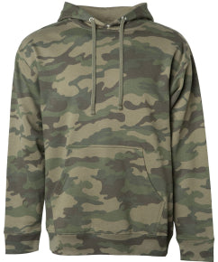 Camouflage Hooded Sweatshirt