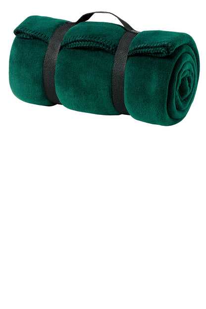 Fleece Blanket with straps (8481172521237)