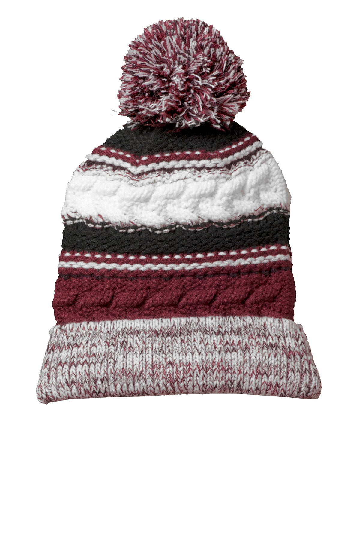 Chunky Pom Pom Team Beanie
