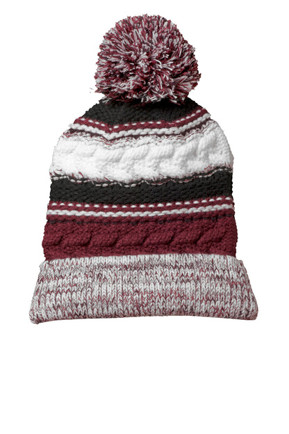 Chunky Pom Pom Team Beanie