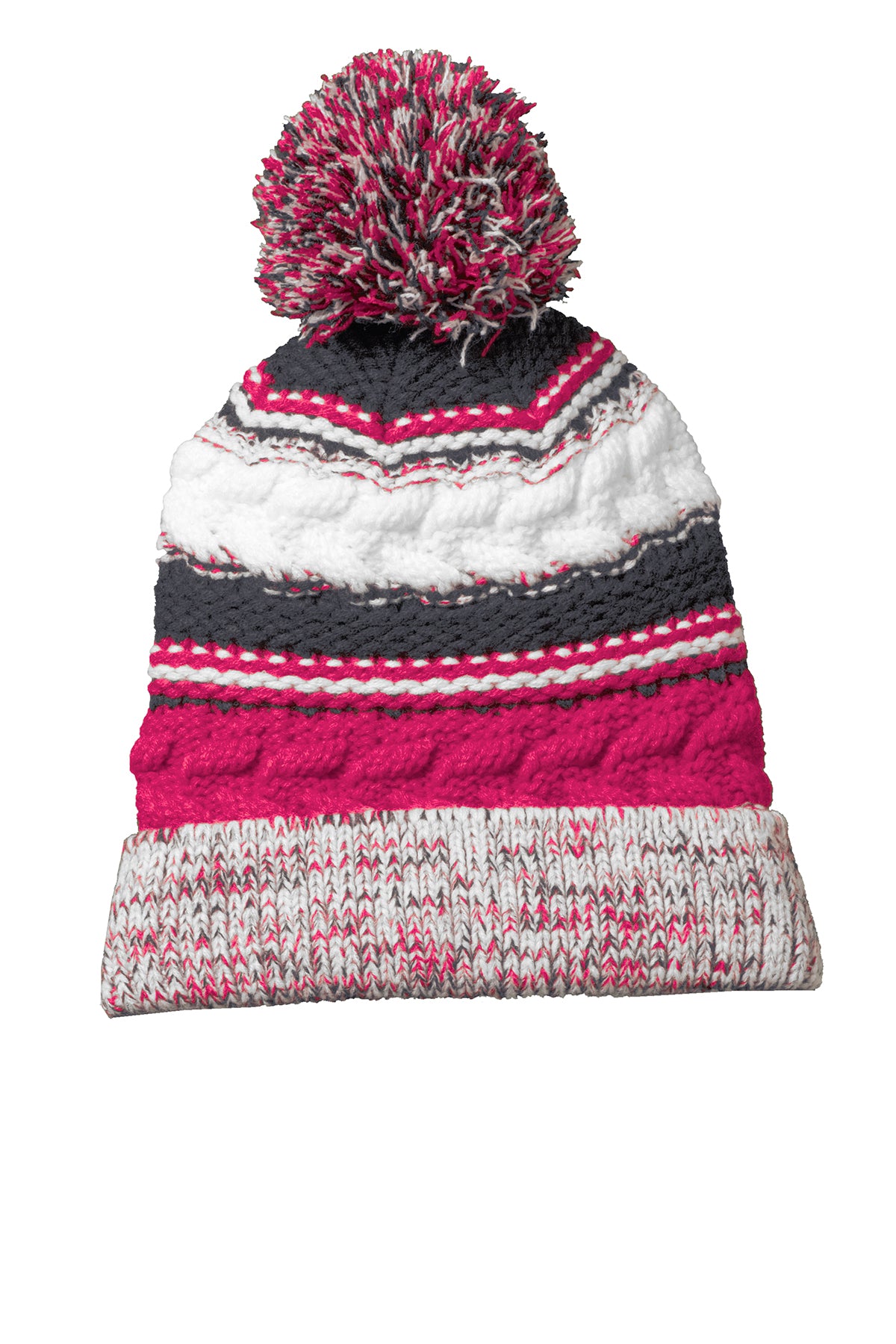 Chunky Pom Pom Team Beanie