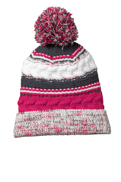 Chunky Pom Pom Team Beanie