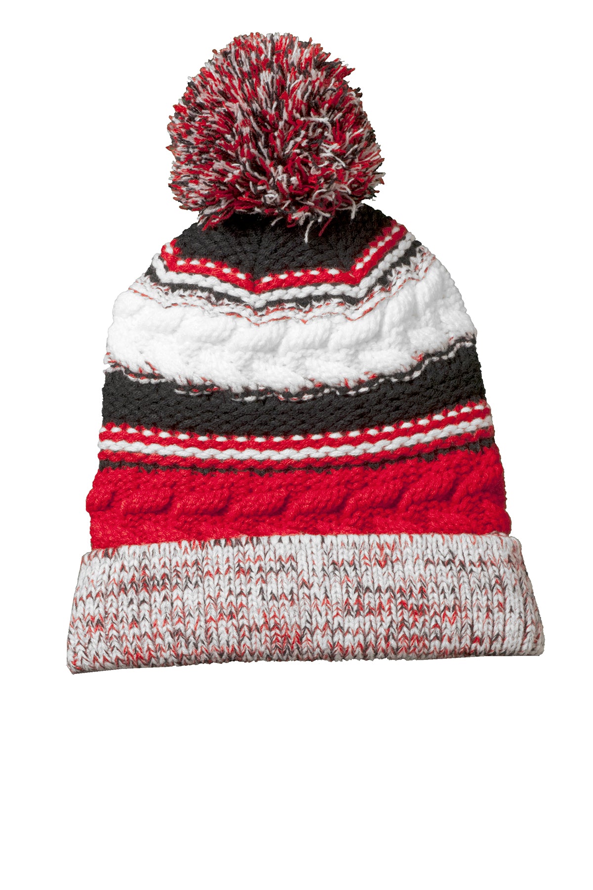 Chunky Pom Pom Team Beanie