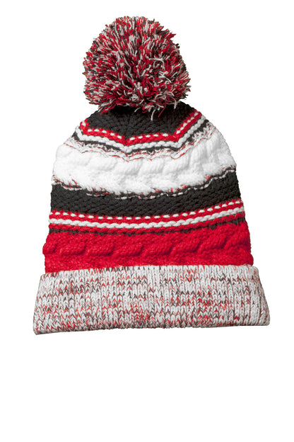 Chunky Pom Pom Team Beanie