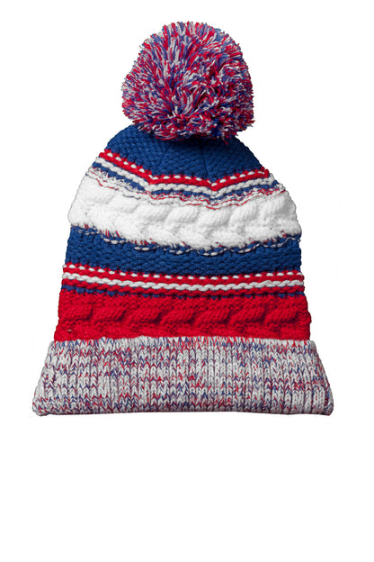 Chunky Pom Pom Team Beanie