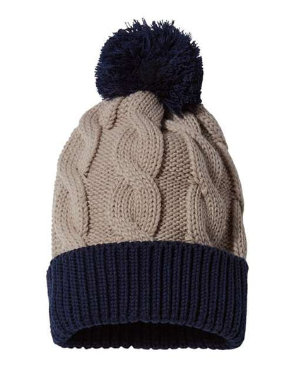 Chunk Twist Cuffed Beanie (8512900432149)