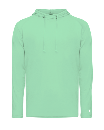 Triblend Hooded Long Sleeve T