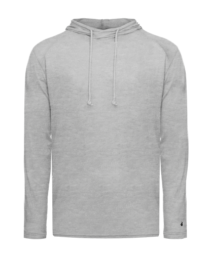 Triblend Hooded Long Sleeve T