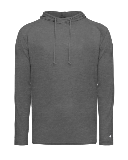 Triblend Hooded Long Sleeve T