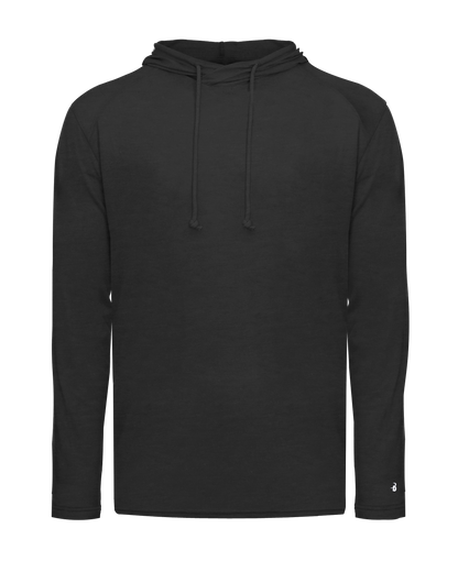 Triblend Hooded Long Sleeve T