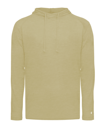 Triblend Hooded Long Sleeve T
