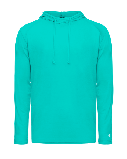 Triblend Hooded Long Sleeve T